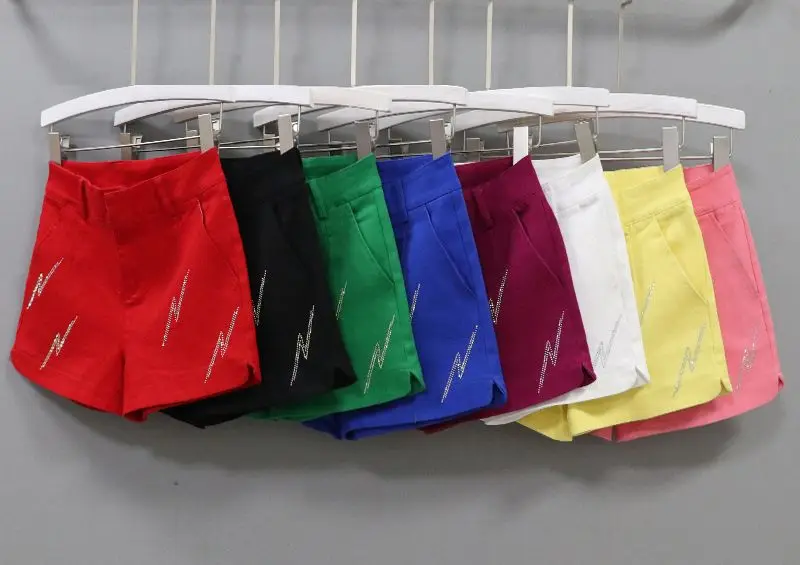 Black Denim Shorts For women's 2026 Spring/summer New Female Elastic high waisted Slim A-line Hot pants Casual Shorts