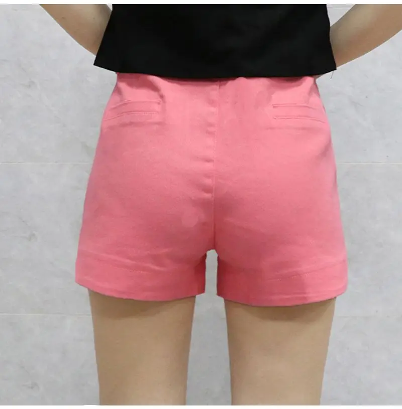 Black Denim Shorts For women's 2026 Spring/summer New Female Elastic high waisted Slim A-line Hot pants Casual Shorts