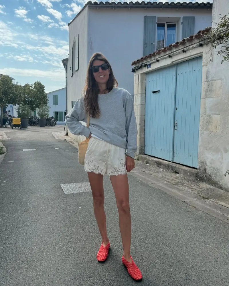Trendix Sexy Lace Shorts Women 2026 Summer Fashion Patchwork High Waist Short Pants Party Vacation Beach Hollow Out Shorts Femme