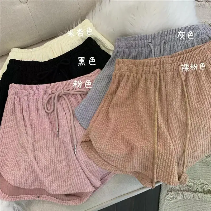 Women Gym Fitness Running Shorts Women's Summer Thin Style Loose Casual Large Size Wide Leg High Waist A-word Sports Hot Pants