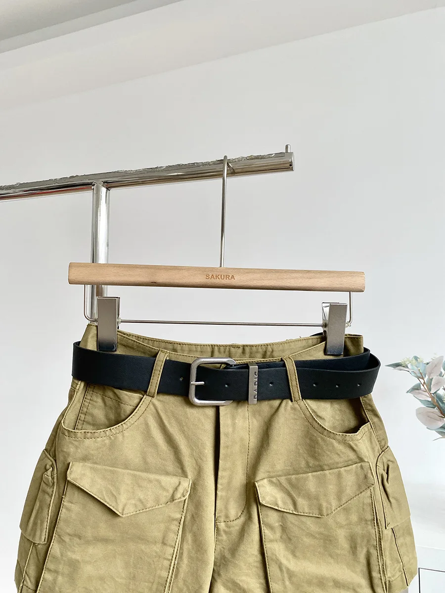 Design Sense Spice Girl Hot Pants 2026 Summer New High Waist Pockets Cargo Shorts Women