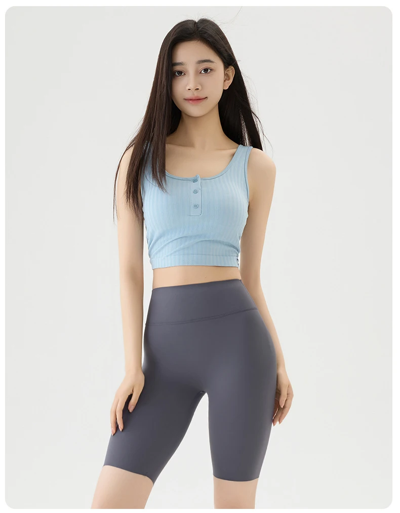 BIVIGAOS Summer Thin Seamless Sharkskin Cycling Shorts Women Tight Elastic Sport Fitness Running Biker Shorts Slim Sexy Shorts