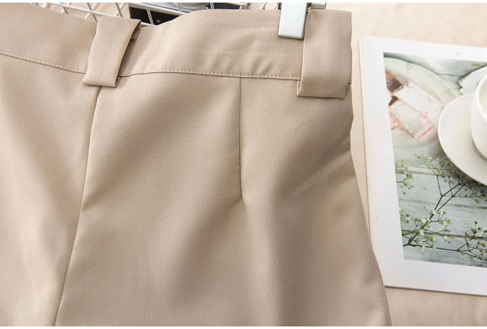 Summer Women's Shorts 2025 Casual Loose Wide Leg Long Shorts Pockets Office Solid Knee-length Oversize Shorts for Women