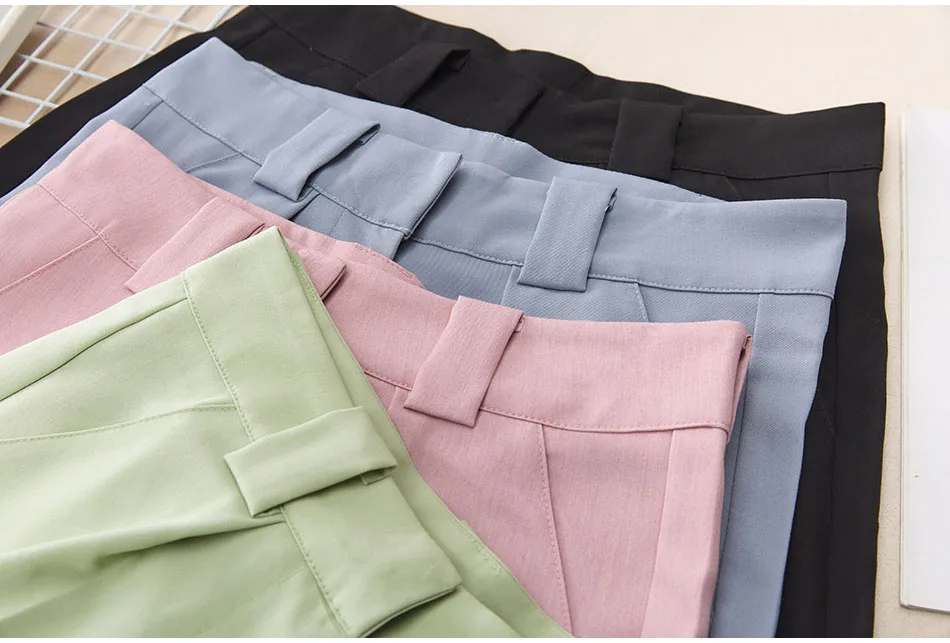 Summer Women's Shorts 2025 Casual Loose Wide Leg Long Shorts Pockets Office Solid Knee-length Oversize Shorts for Women