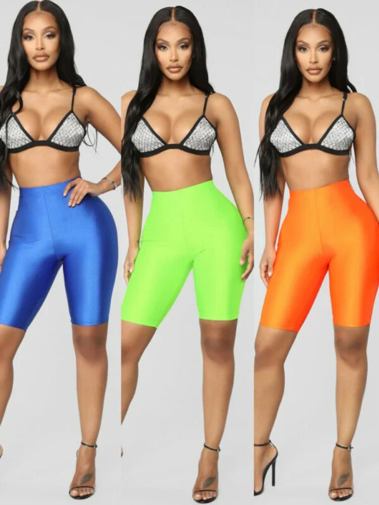 Women Naked Feeling Workout Push Up Leggings High Waist Sports Biker Shorts Tummy Control Yoga Running Fitness Gym Slim Pants