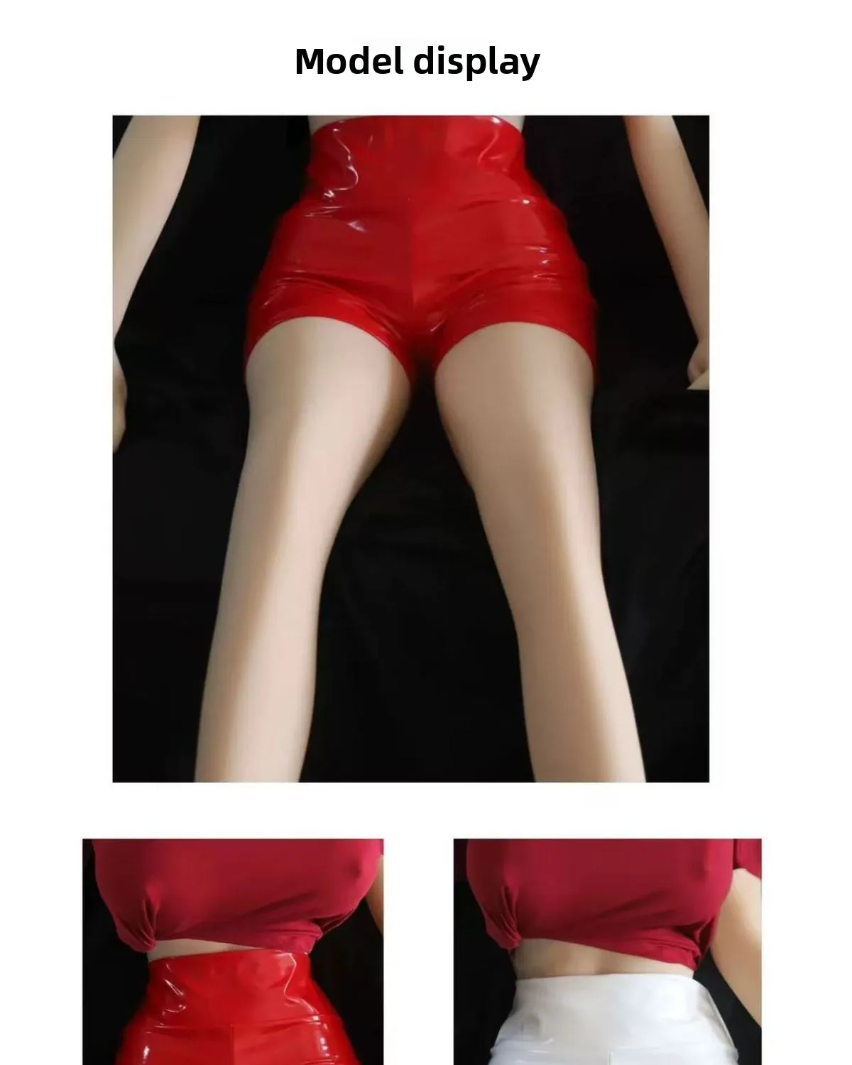 2026 High Waist PU Leather Shorts Women Hot Pants Stretchy Skinny Short Pant for Nightclub Party Woman