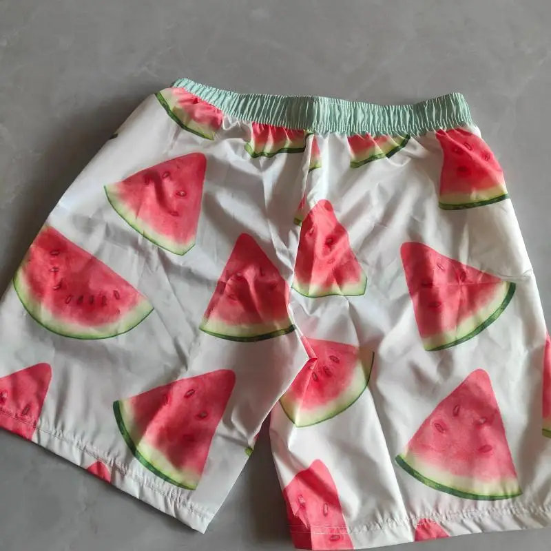 Print Shorts for Women's Bandage Elastic Waist Casual Wide Leg Pants 2026 New Bottoms Fashion Cute Pantalones Cortos De Mujer