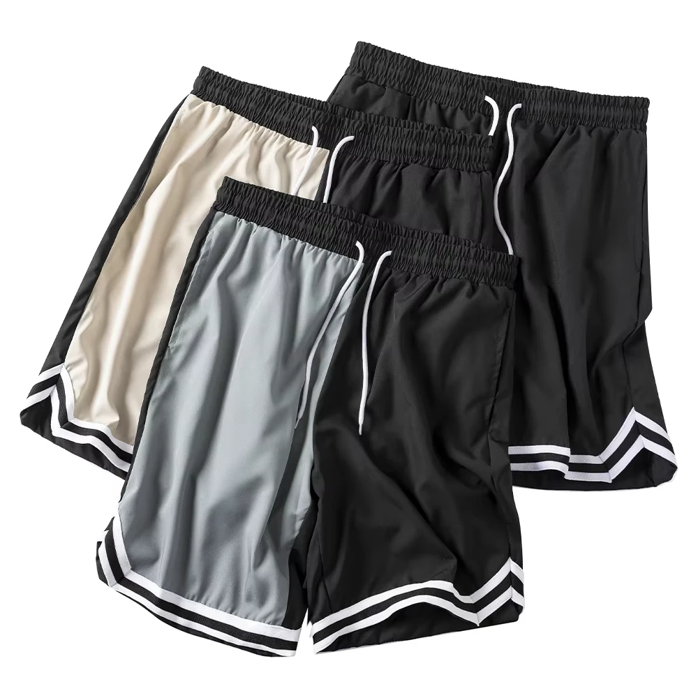 Summer New Women‘s Men's Los Angeles Sports Fitness Shorts Basketball Game Training Running Casual Quick-Drying Short Pants
