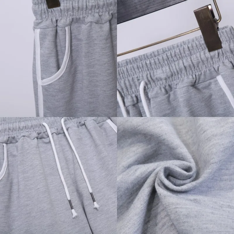 Women's Athletic Shorts Summer Loose-Fit Casual Plus Size Shorts for Women Fitness and Running Wide-Leg Shorts Women Clothing