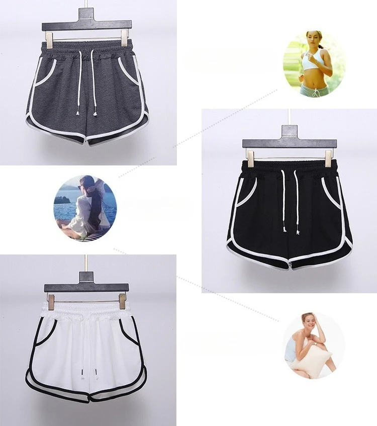 Women's Athletic Shorts Summer Loose-Fit Casual Plus Size Shorts for Women Fitness and Running Wide-Leg Shorts Women Clothing