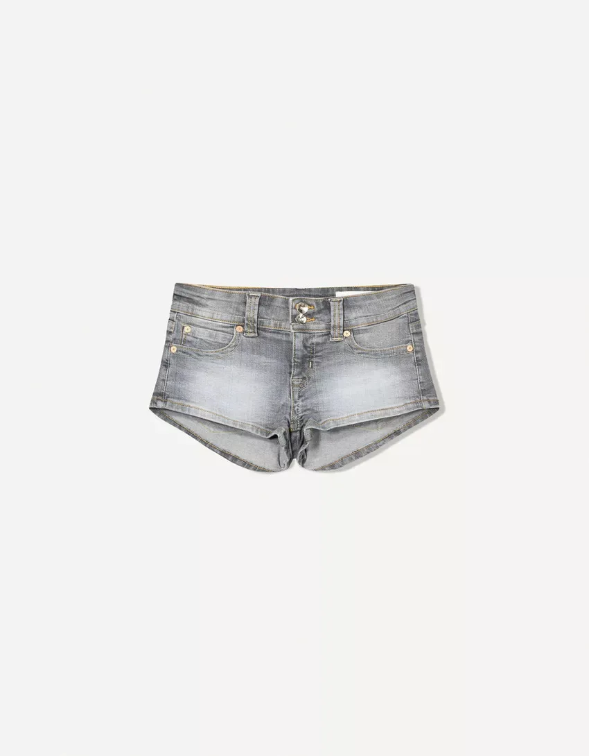 2026 New Fashion Personality Tight Hot Girl Low-rise Stretch Women's Denim Shorts
