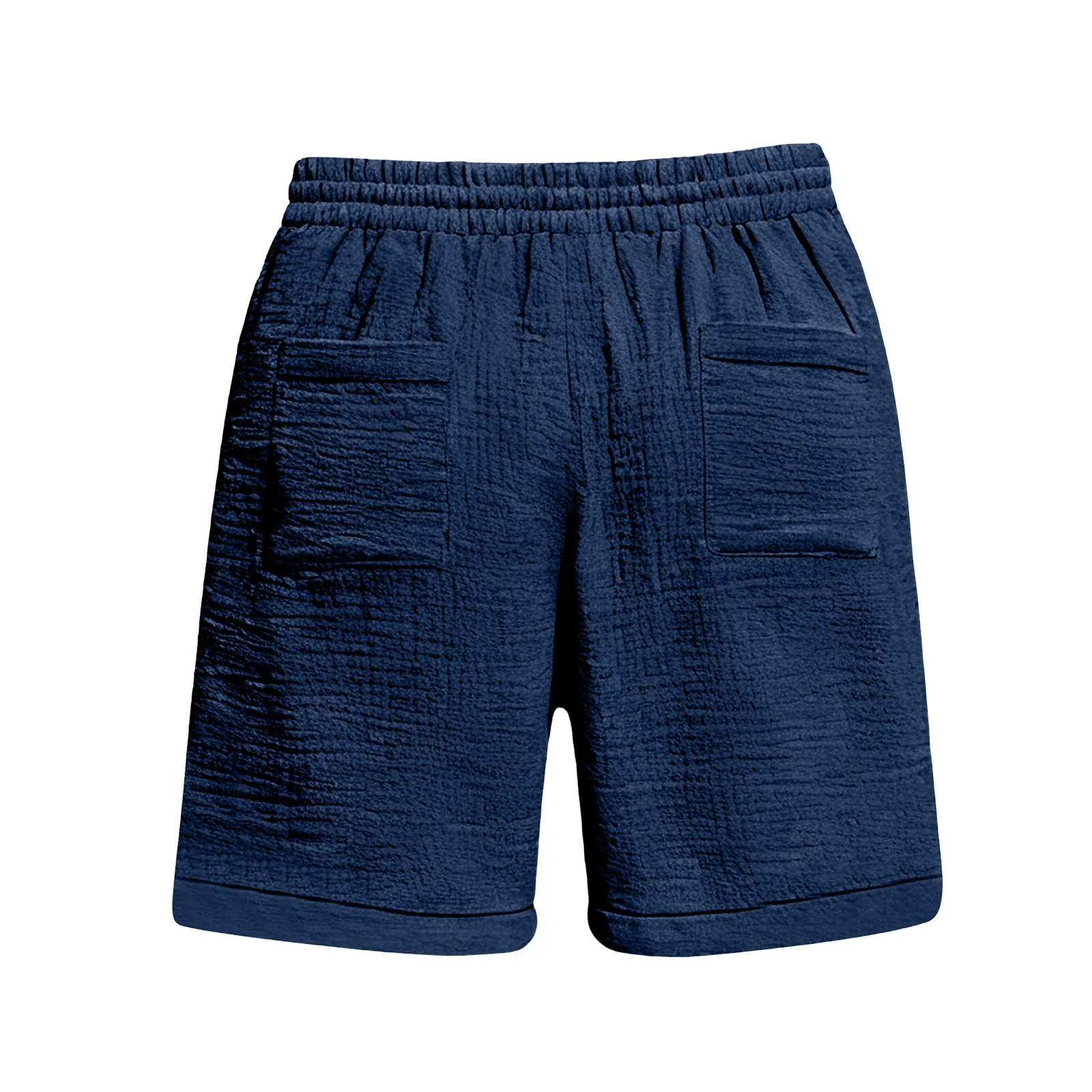High Waist Drawstring Pocket Cotton Shorts Summer Women Casual Short Pants