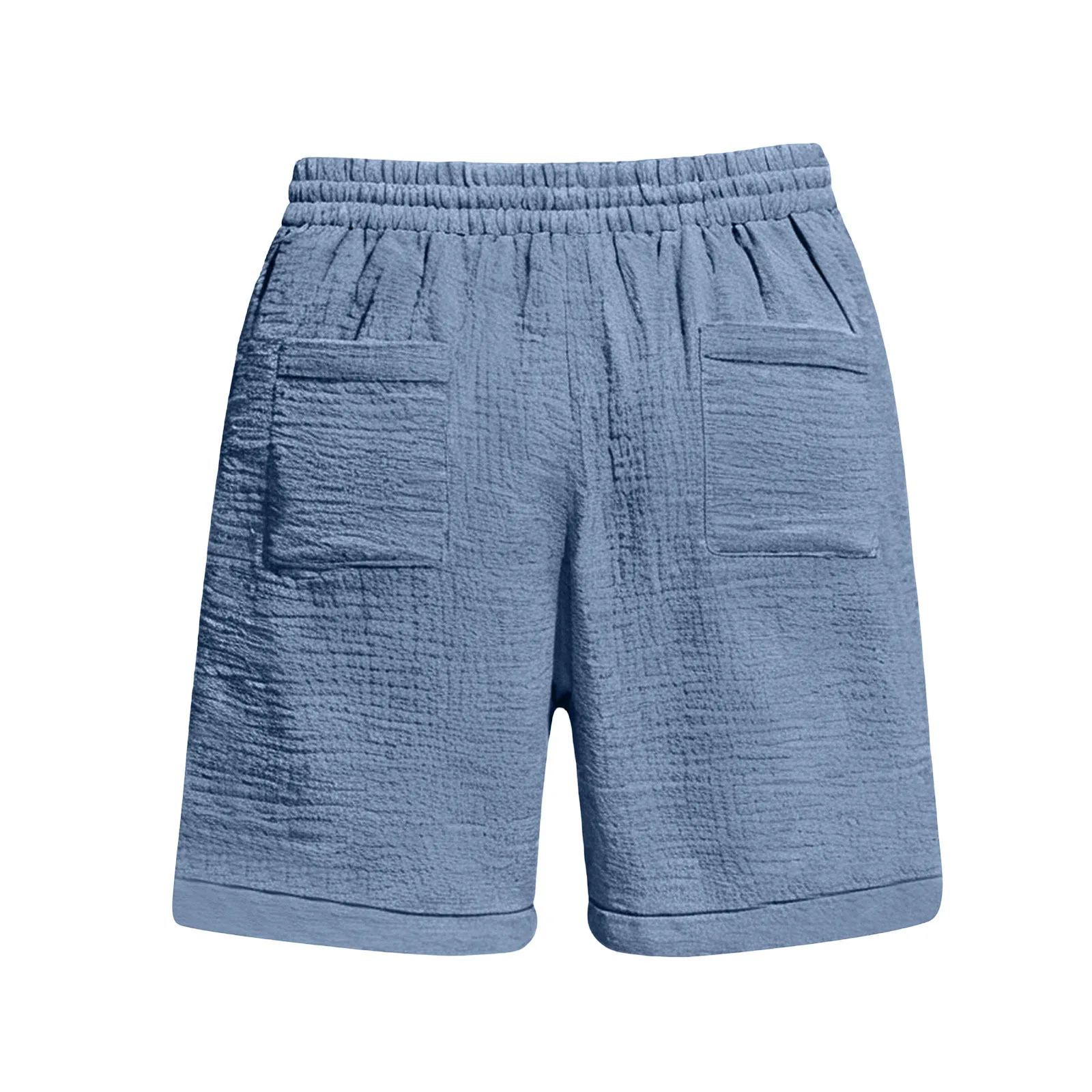 High Waist Drawstring Pocket Cotton Shorts Summer Women Casual Short Pants