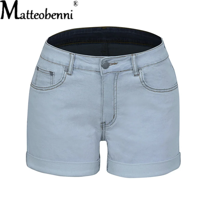 Sexy High Waist Crimping Hip Lift Women Short Jeans Summer Fashion Stretch Denim Shorts New Casual Push Up Vintage Street Shorts