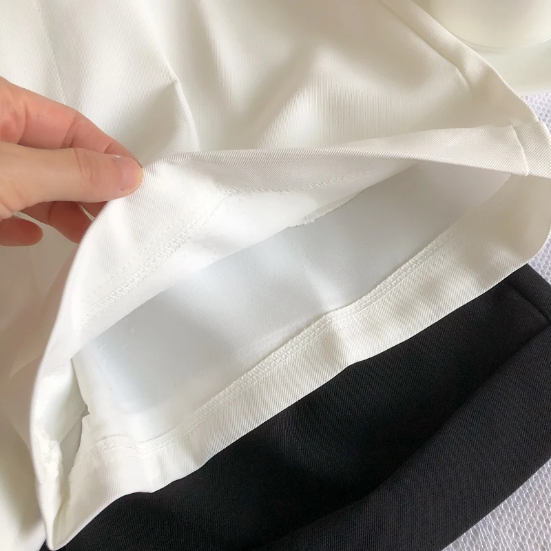 Korean Minimalist Versatile High Waisted Slim Casual Shorts Summer Fashion Solid Color Loose A-line Wide Leg Short With Belt