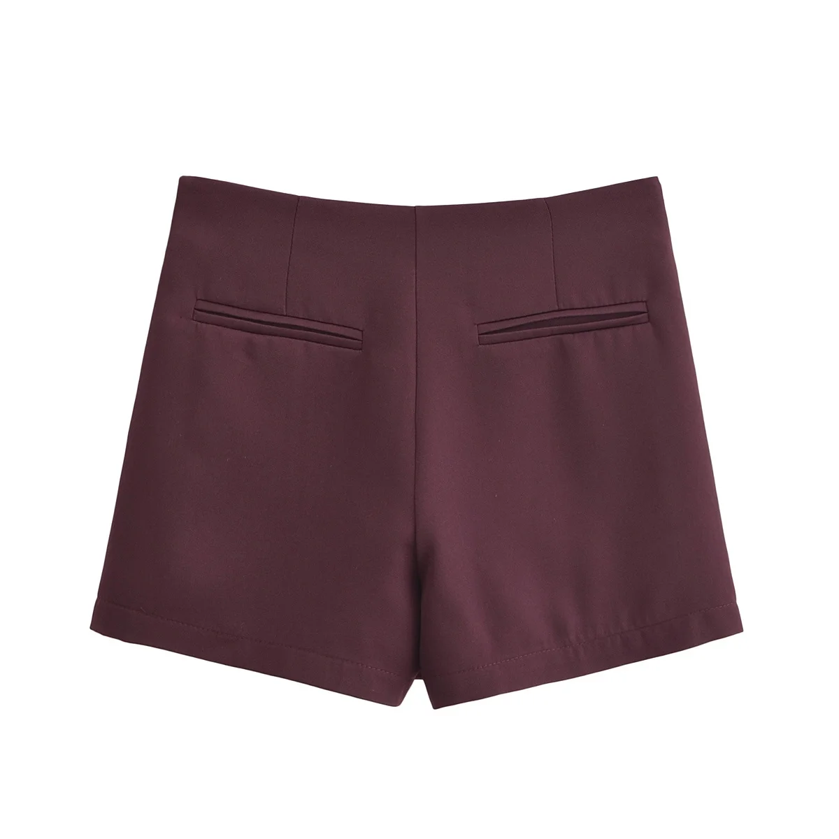 BSAY Shorts for Women Fashion Autumn Winter New Comfortable Casual Solid Color Side Zip Middle-waisted A-line Culotte Skirt Pant