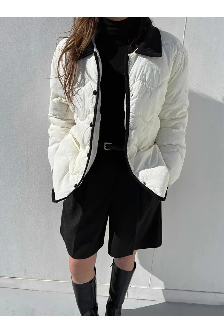 Chic Women Thicken Warm Loose Pockets Faux Woolen Straight Shorts 2024 Autumn Winter High Waist Ladies Wide Leg Shorts WH2