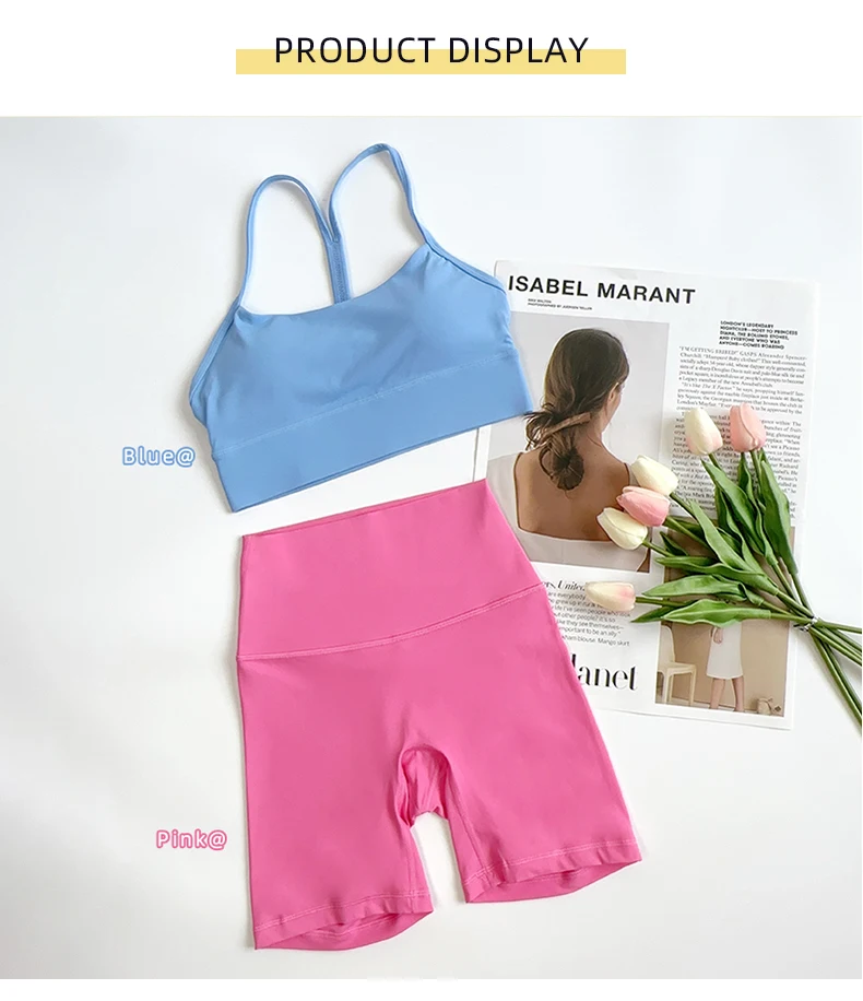 Women Yoga Shorts Gym Sports Shorts High Waist Workout Leggings Fitness Short Pants Running Cycling Tight Soft Sportswear🩳👍️