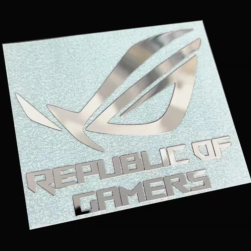 Eye of the Lost ROG esports Belief Metal stickers on player Kingdom God of War laptop case decoration stickers