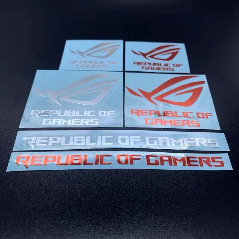 Eye of the Lost ROG esports Belief Metal stickers on player Kingdom God of War laptop case decoration stickers