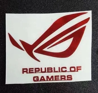 Eye of the Lost ROG esports Belief Metal stickers on player Kingdom God of War laptop case decoration stickers