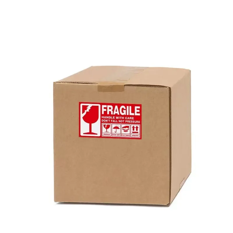 Fragile Stickers Please Handle with Care-Fragile-Thank You Warning Fragile Stickers Permanent Adhesive for Shipping Moving