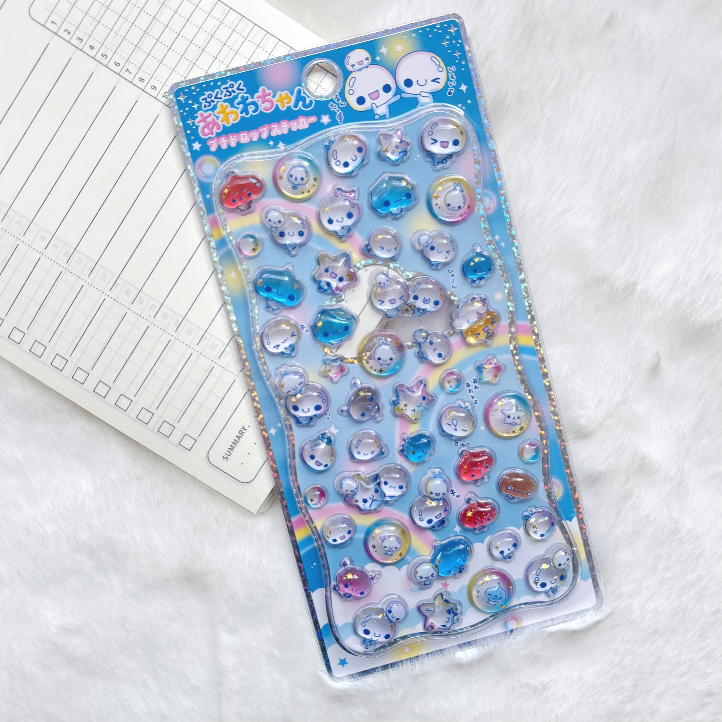 Relief animal 3D crystal stickers, DIY crafts, PVC cartoon animal stickers, decorative phone stickers