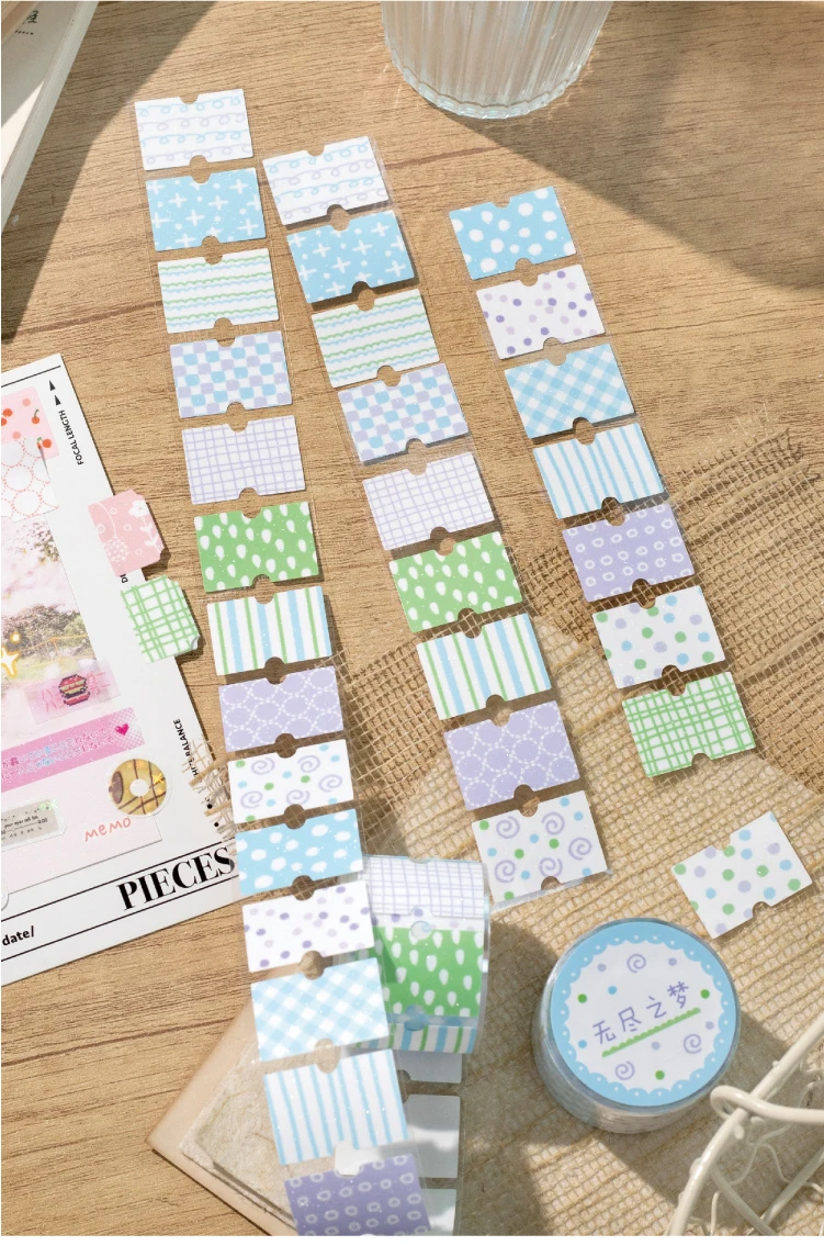Journal GO 3x200cm Floral Tape Stickers Collage Junk Journal DIY Scrapbooking Planner Decor Photo Album Aesthetics Craft Tape