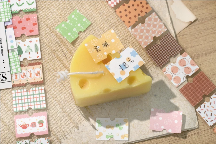 Journal GO 3x200cm Floral Tape Stickers Collage Junk Journal DIY Scrapbooking Planner Decor Photo Album Aesthetics Craft Tape