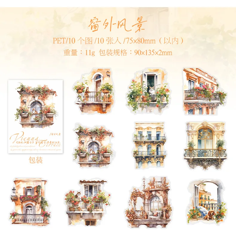 25pcs Kawaii Stationery Stickers Forest House Junk Journal Diary Planner Decorative Mobile Sticker Scrapbooking