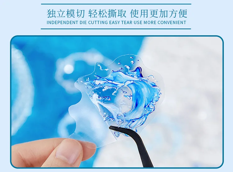 20pcs/1lot kawaii Stationery Sticker natural water environment junk journal Decorative Scrapbooking DIY Craft Sticker