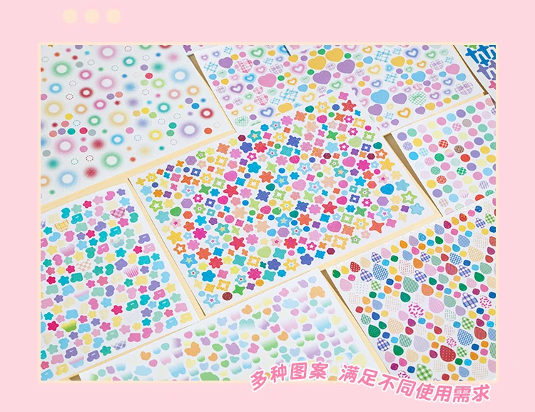 Frosted Cartoon Handbook Stickers Book DIY Planner Decorative Waterproof Material Journal Korean Stationery School Supplies