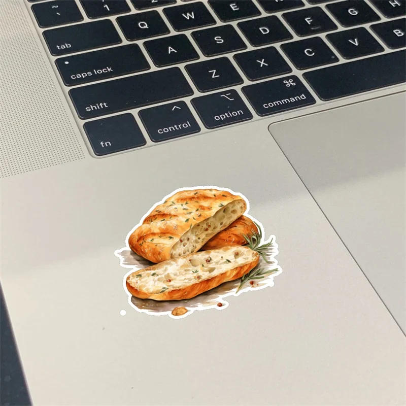 Watercolor Hand-Painted Italian Cuisine Stickers Crafts and Scrapbooking Stickers Book Decorative DIY Stationery Waterproof