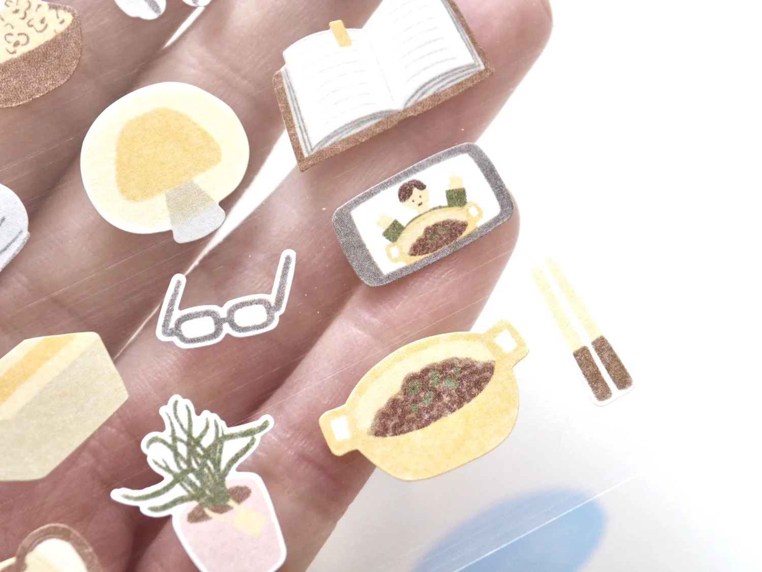 Korean Import Suatelier Lazy Sunday Stickers Scrapbooking Diy Journal Dairy Cute Decor Stationery Sticker 1171