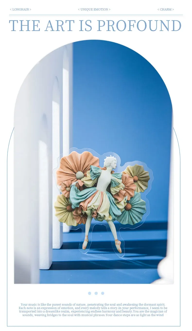 JIANWU Vintage Art Character Flower Landscape Material Collage Scrapbooking PET Sticker Creative DIY Journal Stationery
