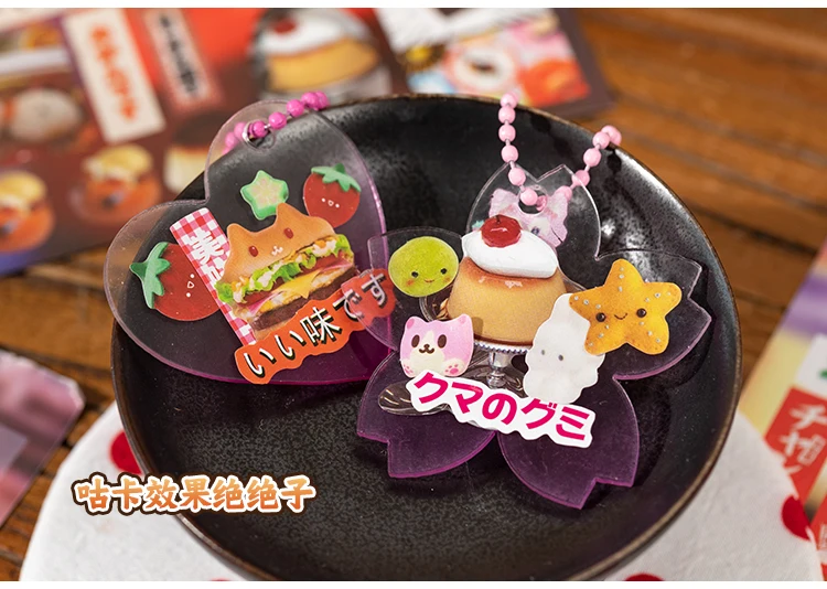 TIANZI 20 Sheets PET Die cut Stickers book Retro Cartoon Decorative handmade Scrapbooking Material Japanese Stationery Supplies