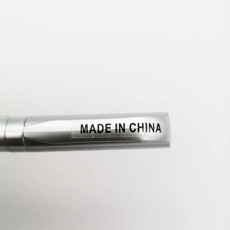 1000PCS 6X28mm Transparent MADE IN CHINA Stickers Country of Origin Label