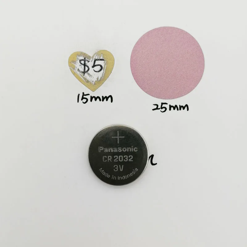 1000pcs 15*15mm Small Size Gold Love Heart Scratch Off Label Sticker For Children Game Card Hand Made Coupons