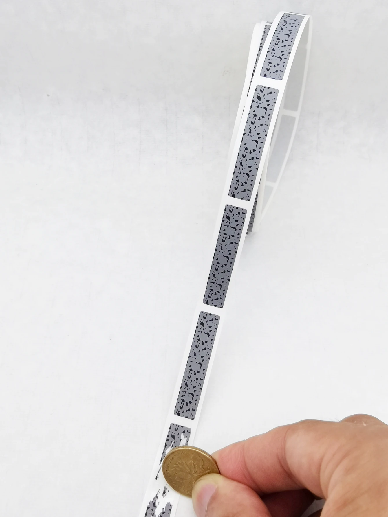 1000pcs 8x40mm Leopard Zebra pattern adhesive SCRATCH OFF sticker DIY manual hand made scratched stripe card film