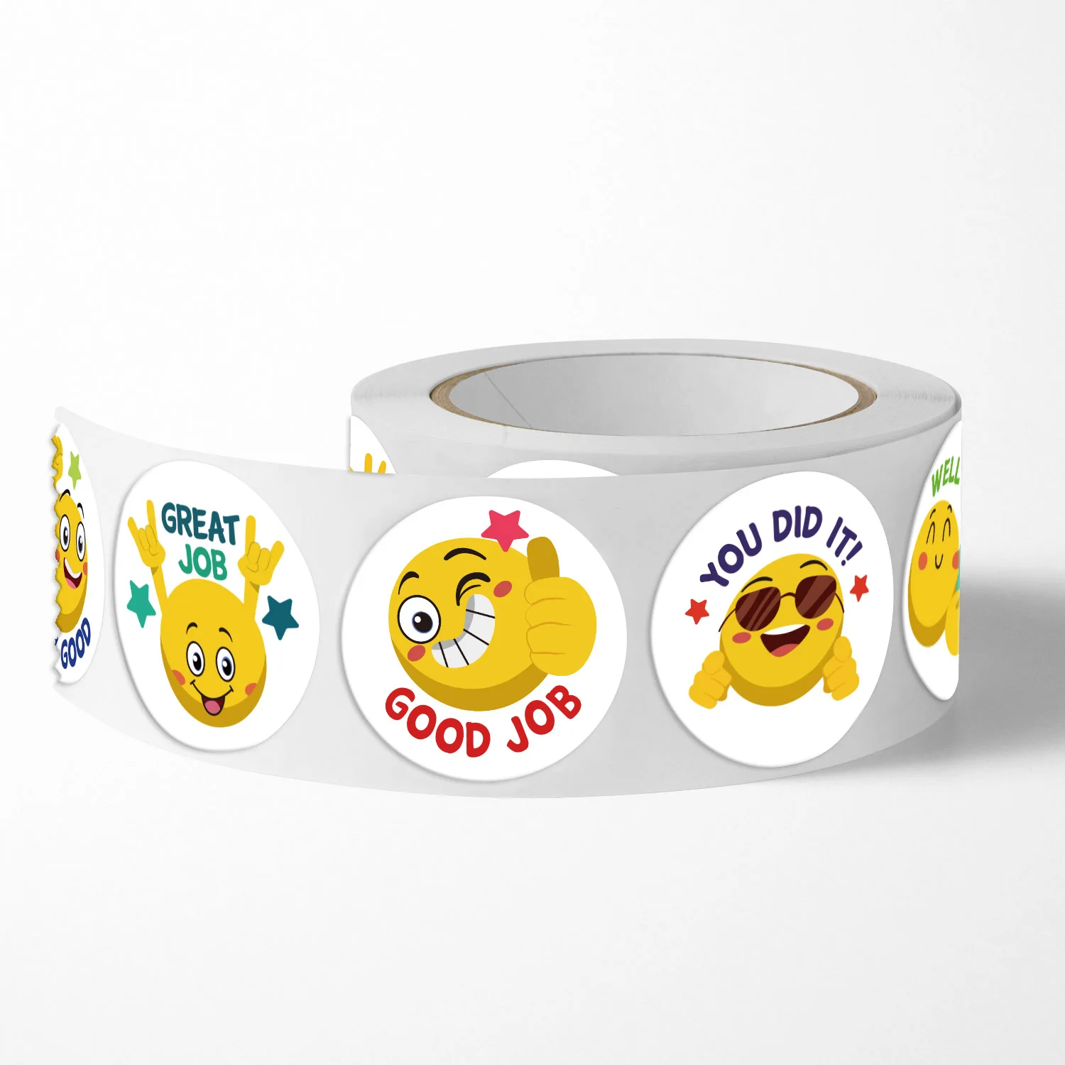 500Pcs Reward Stickers Motivational Stickers Roll for School Reward Students Teachers Cute Animals Stickers Labels