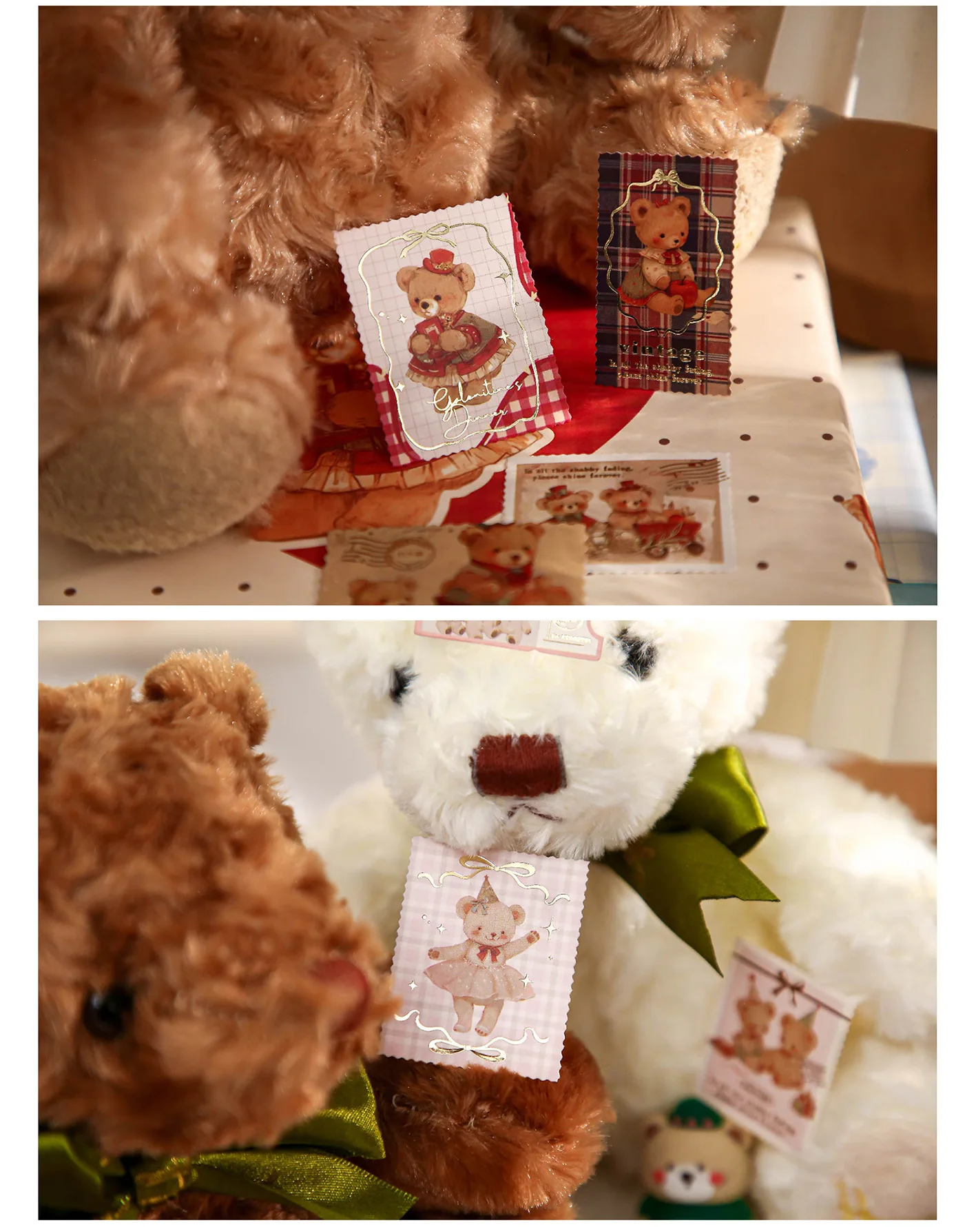 30pcs/1lot Kawaii Stationery Stickers Little Bear Gift Decorative Mobile Stickers Scrapbooking
