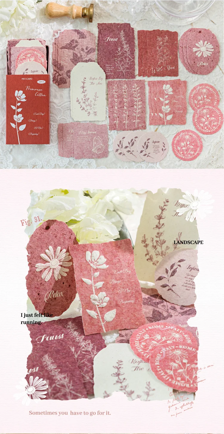 30pcs/1lot Kawaii Scrapbook Stickers Forest Overture Junk Journal Gold Planner Stationery Planner Decorative