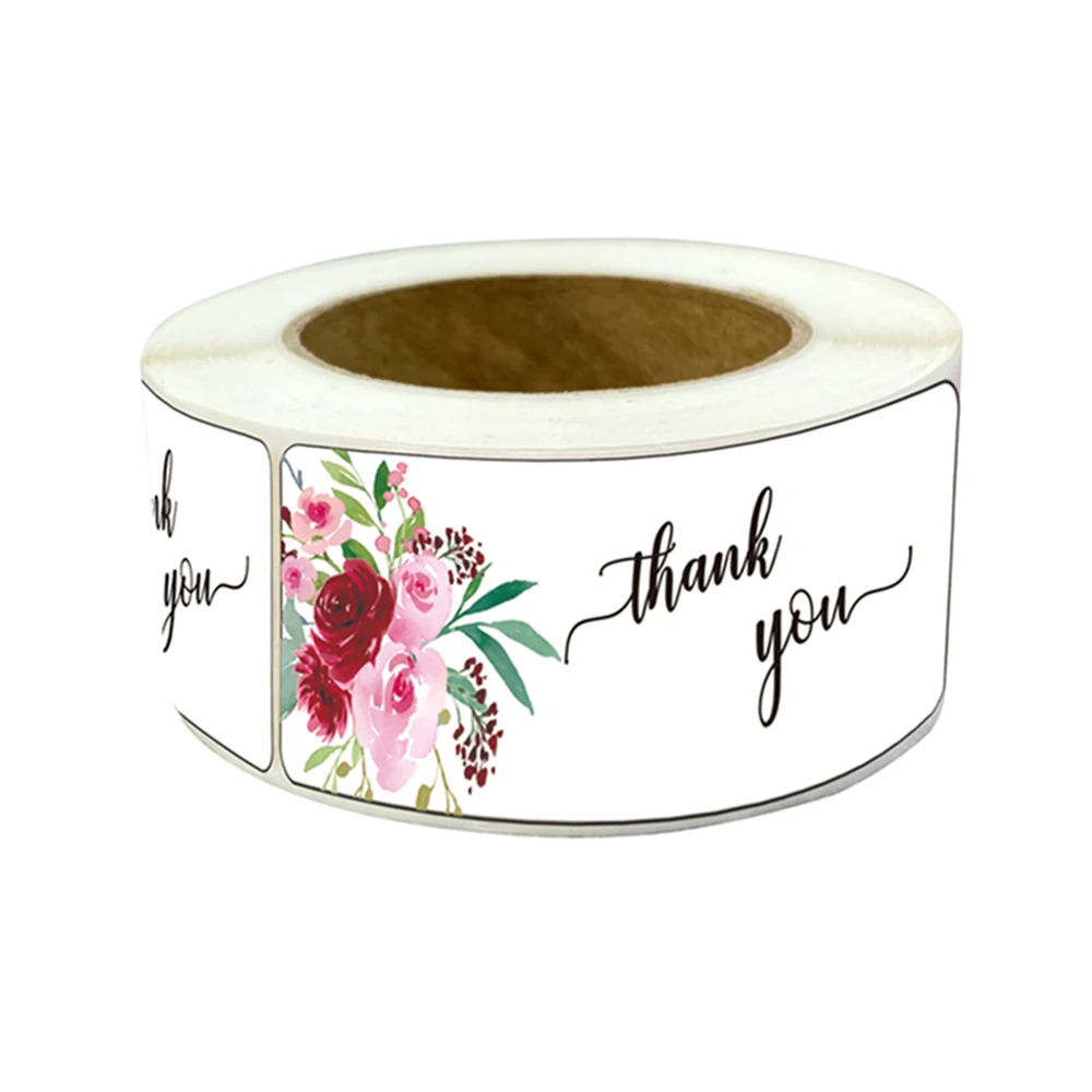 120pcs/roll Kraft Paper Thank You For Your Order Stickers 3x1 Inch Sealing Labels For Small Business Handmade Decor Stickers