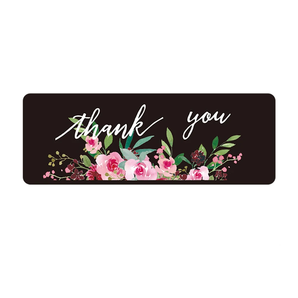 120pcs/roll Kraft Paper Thank You For Your Order Stickers 3x1 Inch Sealing Labels For Small Business Handmade Decor Stickers