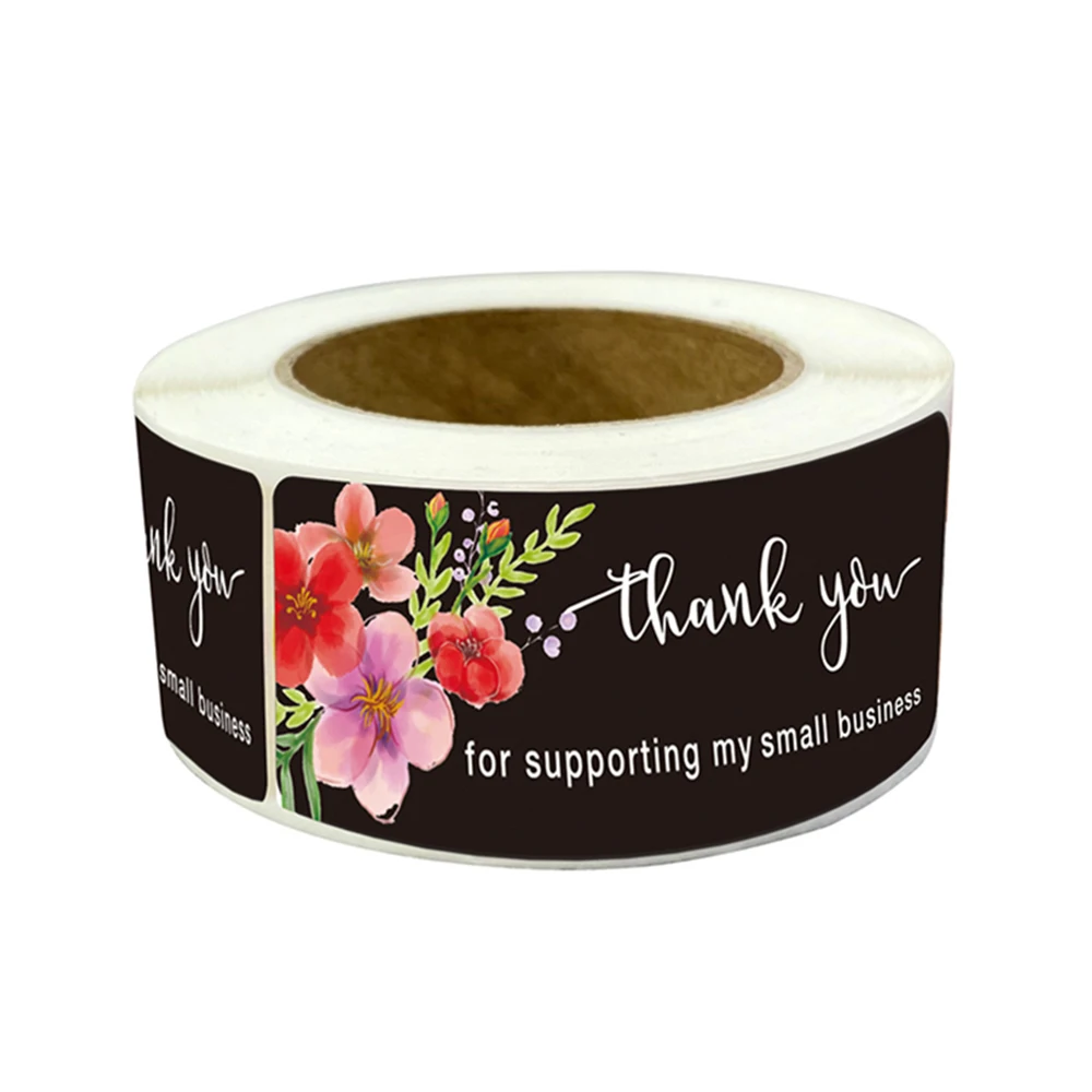 120pcs/roll Kraft Paper Thank You For Your Order Stickers 3x1 Inch Sealing Labels For Small Business Handmade Decor Stickers