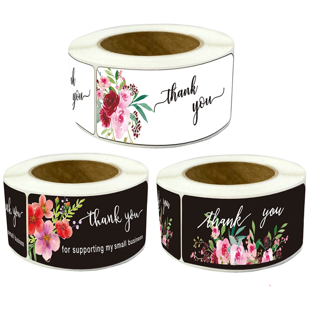 120pcs/roll Kraft Paper Thank You For Your Order Stickers 3x1 Inch Sealing Labels For Small Business Handmade Decor Stickers