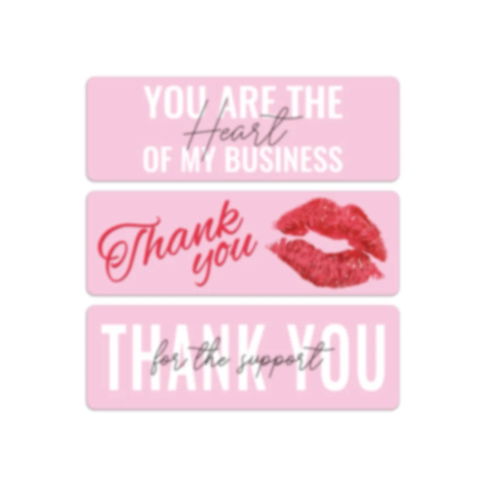 120pcs/roll Kraft Paper Thank You For Your Order Stickers 3x1 Inch Sealing Labels For Small Business Handmade Decor Stickers