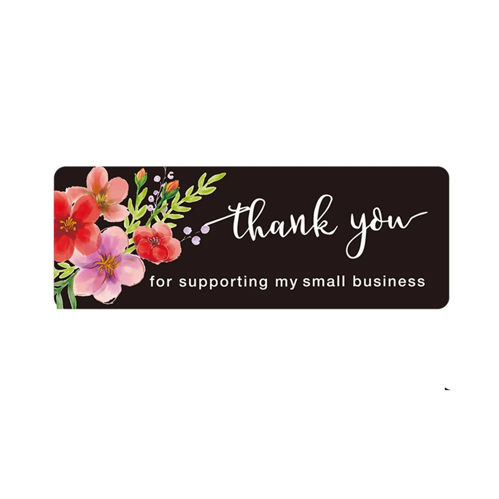 120pcs/roll Kraft Paper Thank You For Your Order Stickers 3x1 Inch Sealing Labels For Small Business Handmade Decor Stickers