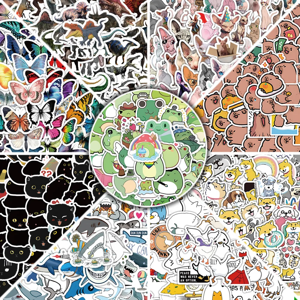 100p Cute Aesthetic Stationery School Office Supplies Sticker Kawaii Diary Decoration Lot Stickers Pack Korean Paper