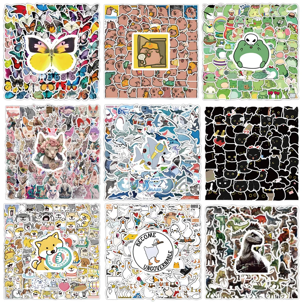 100p Cute Aesthetic Stationery School Office Supplies Sticker Kawaii Diary Decoration Lot Stickers Pack Korean Paper